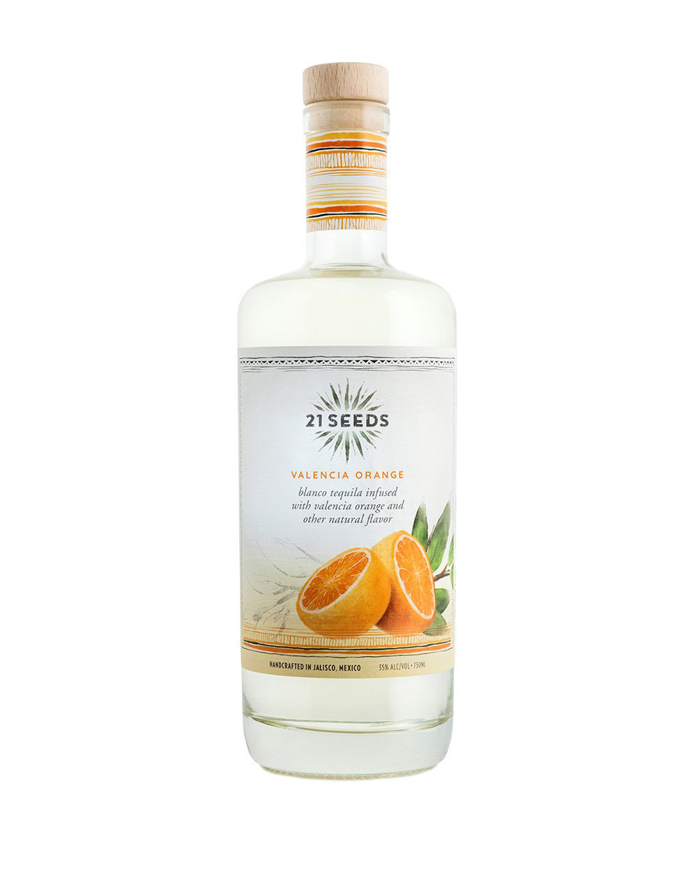 21 Seeds Valencia Orange Blanco Tequila 50ml