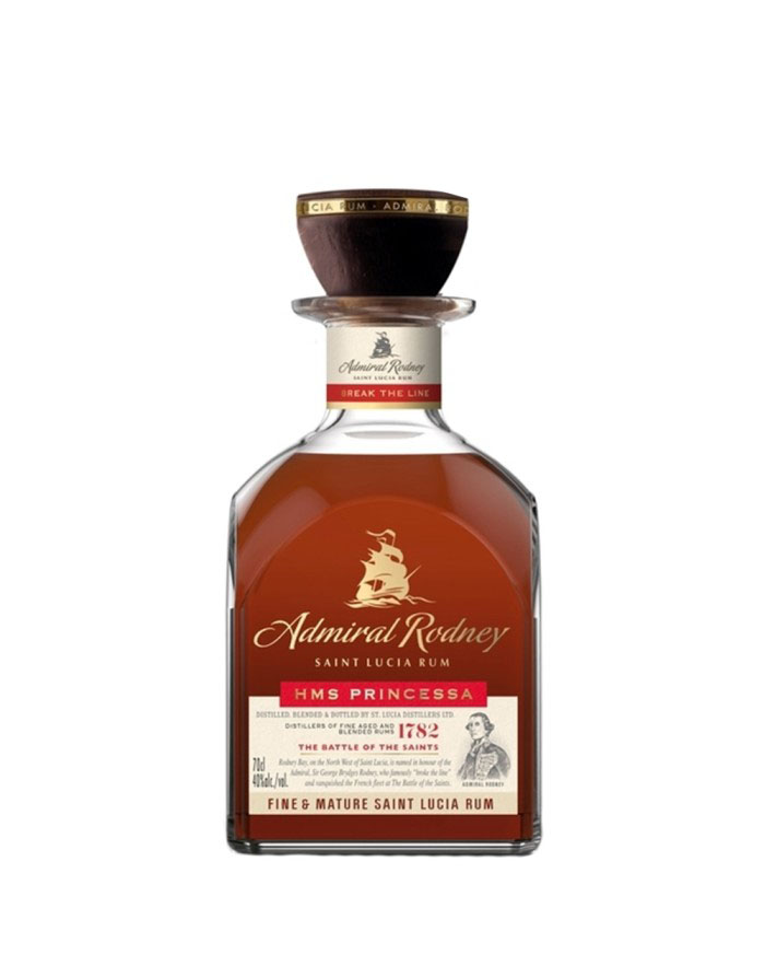 Admiral Rodney HMS Princessa Rum