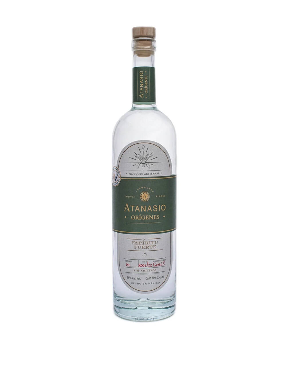 Atanasio Origenes Espiritu Fuerte Blanco Tequila