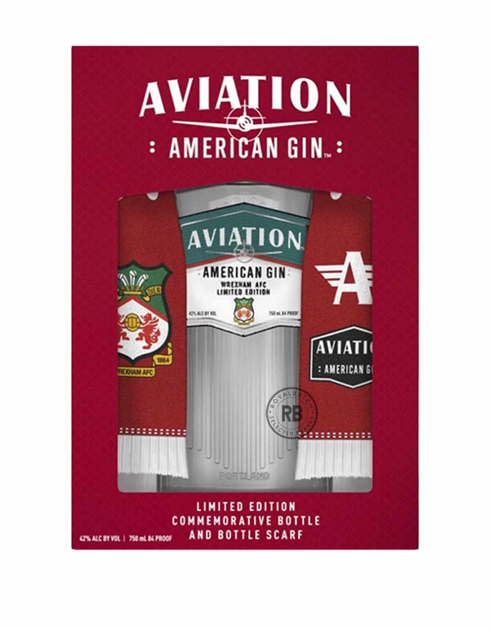 Aviation American Gin x Wrexham AFC Limited Edition Commemorative Pack