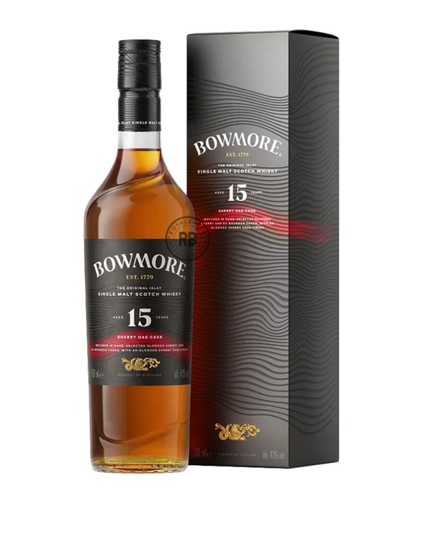 Bowmore 15 Year Old Sherry Oak Cask Single Malt Scotch Whisky