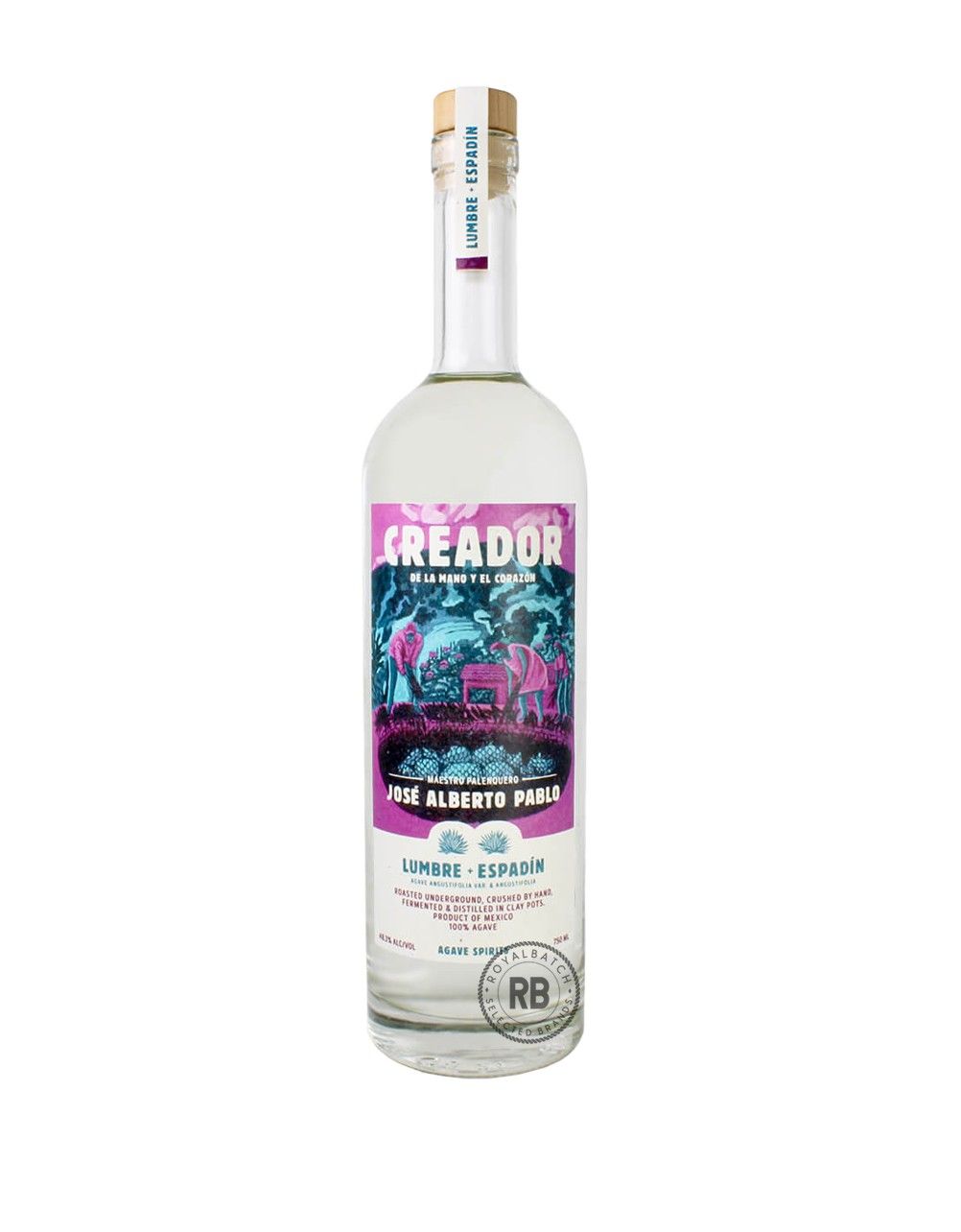 Creador Lumbre + Espadín Mezcal Artisanal by José Alberto Pablo