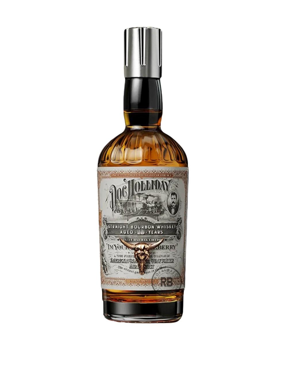Doc Holliday 10 Year Old Cask Strength Straight Bourbon Whiskey