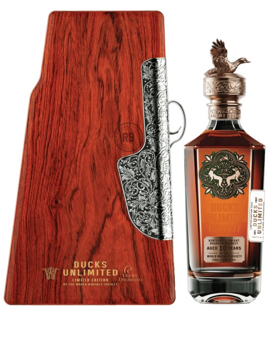 Ducks Unlimited Cask Strength 10 Year Old Kentucky Bourbon Whiskey