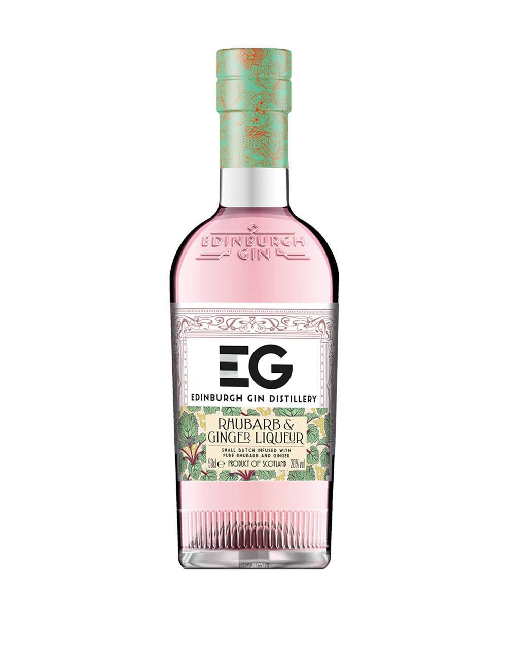 Edinburgh Gin Rhubarb & Ginger Liqueur Small Batch Infused