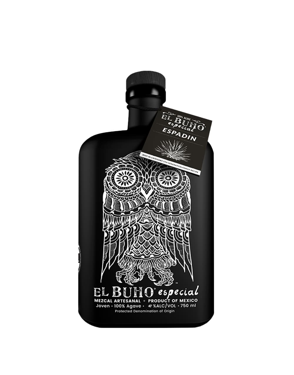 El Buho Capon Espadin Especial Artesanal Joven Mezcal