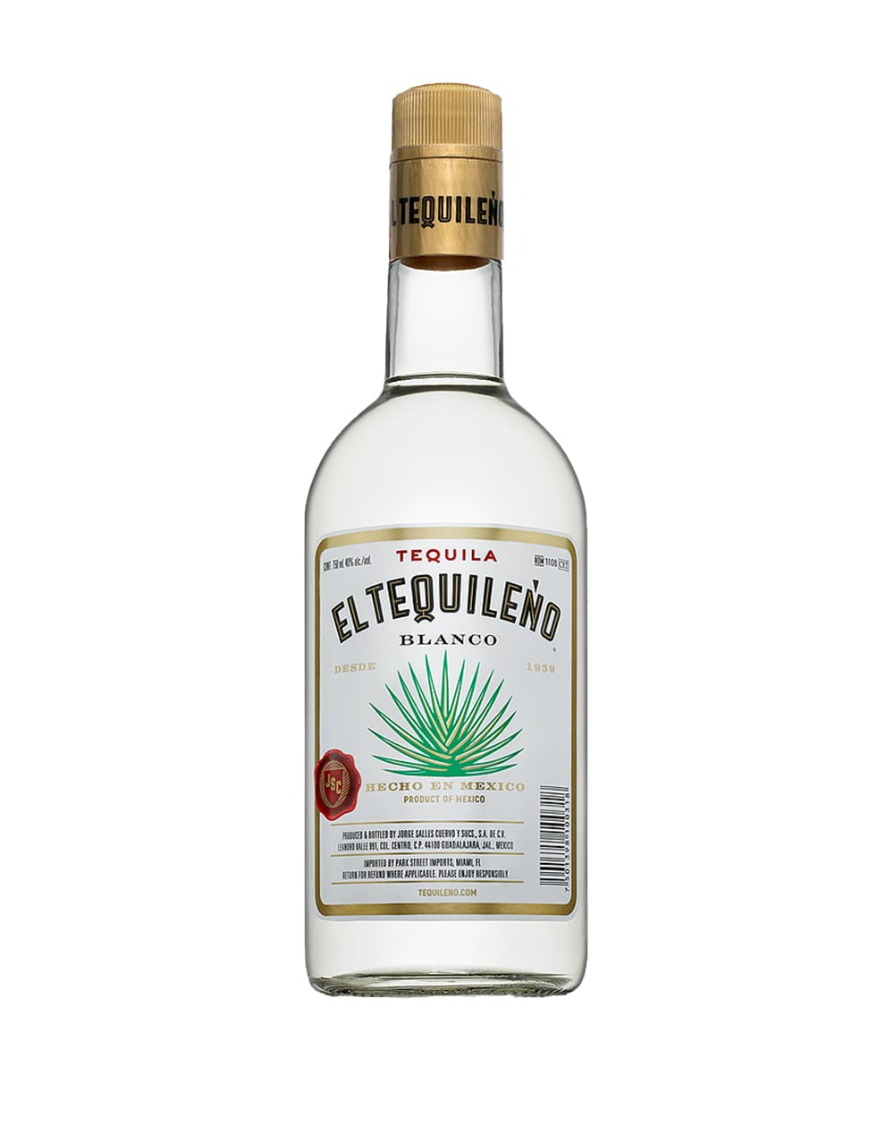 El Tequileno Blanco Tequila