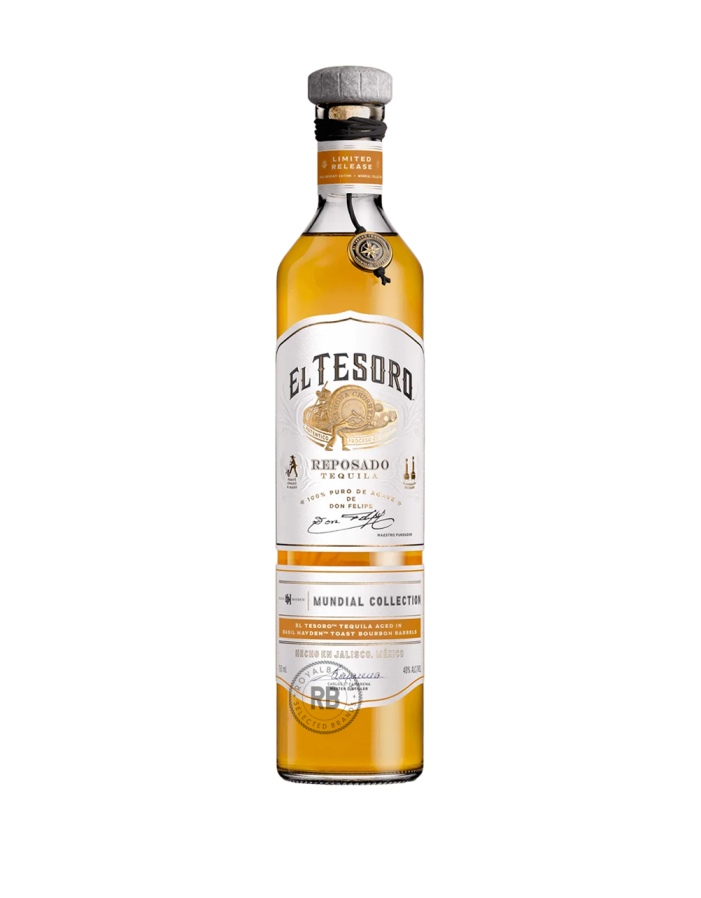 El Tesoro Mundial Collection Reposado Tequila Basil Hayden Toast Edition