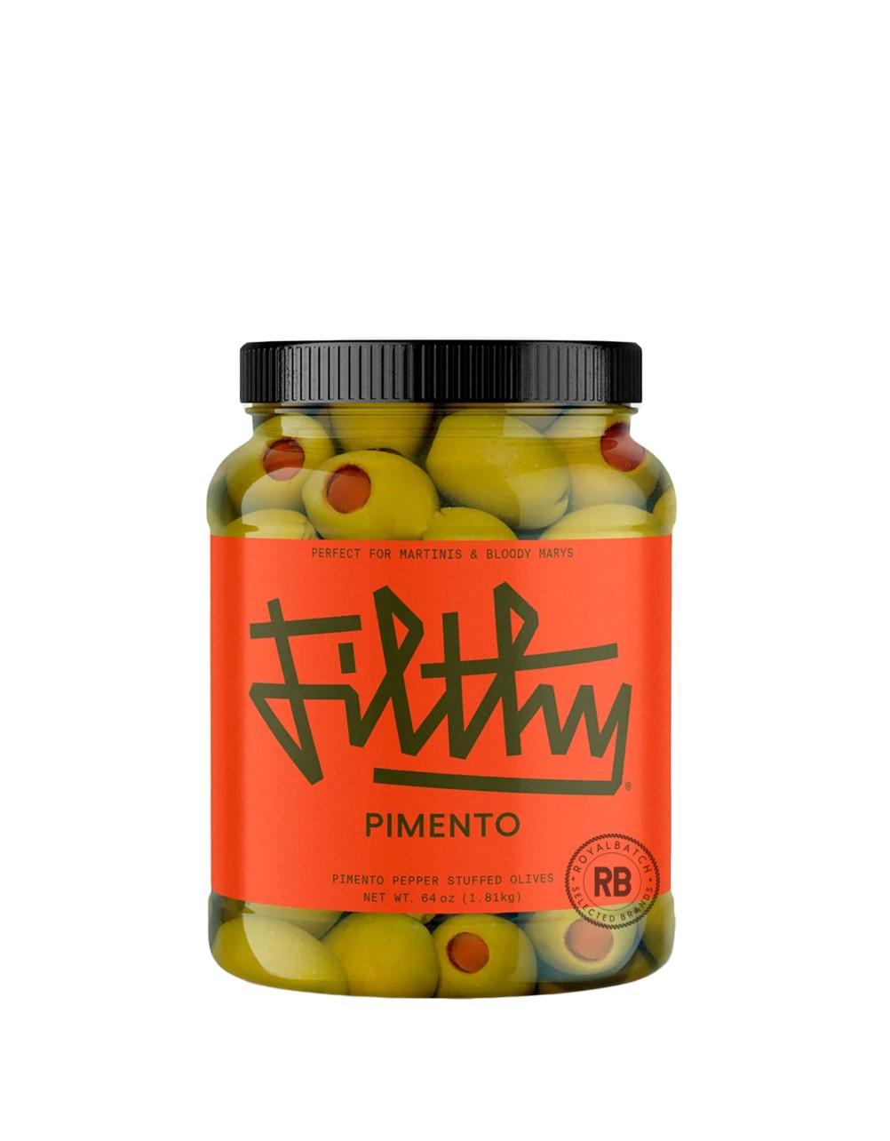 Filthy Pimento Olives 64 oz