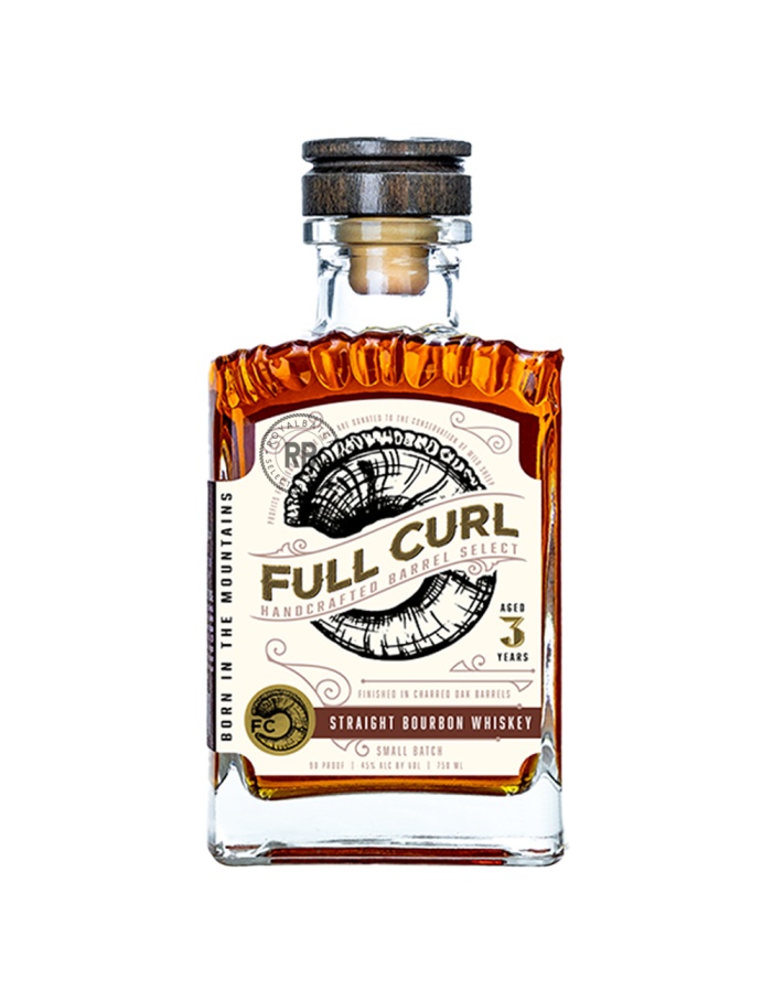 Full Curl 3 Year Old Straight Bourbon Whiskey