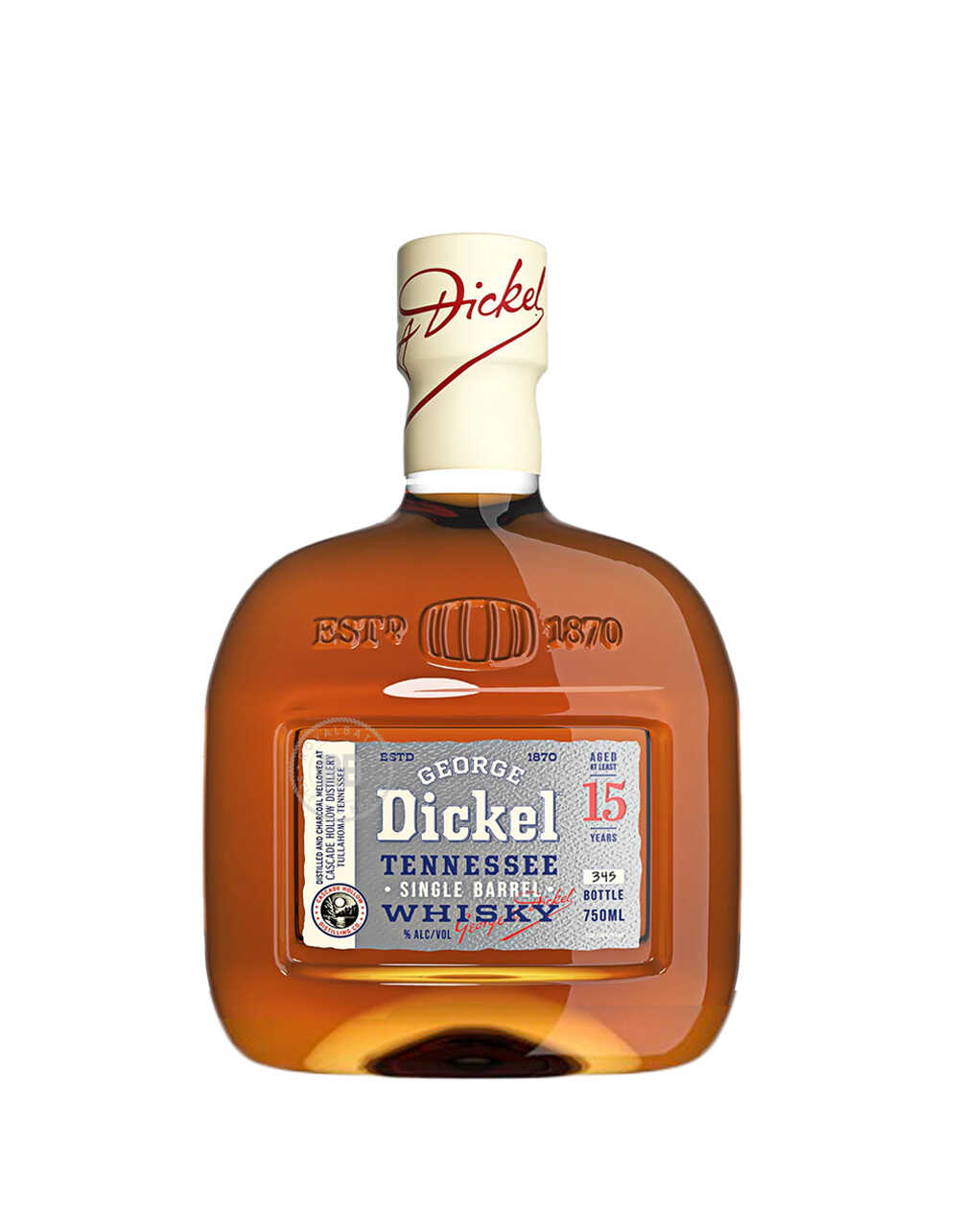 George Dickel Single Barrel 15 Year Old Tennessee Whiskey
