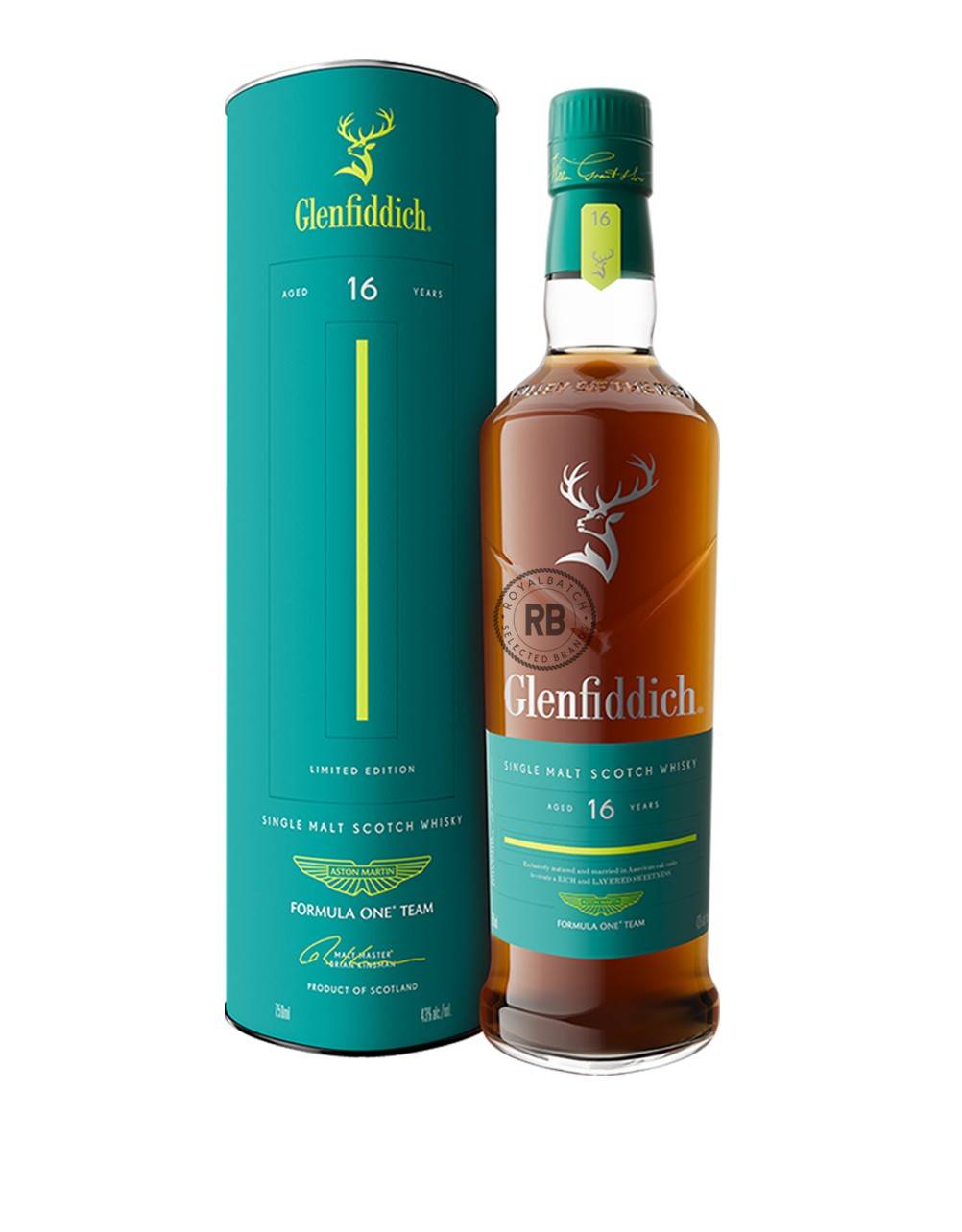 Glenfiddich x Aston Martin Formula One 16 Year Old Single Malt Scotch Whisky