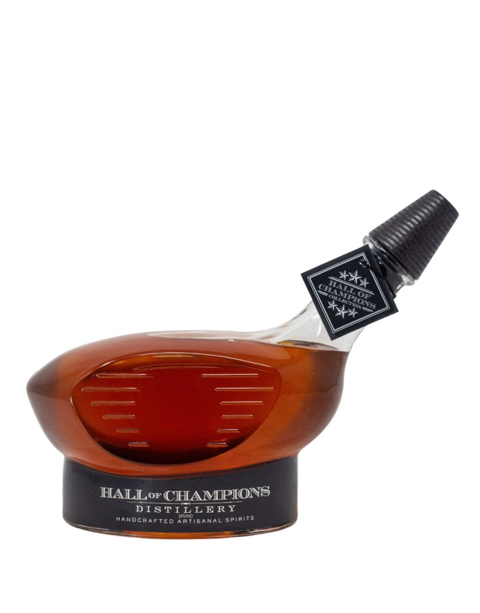Hall of Champions Brand Single Malt Bourbon Whiskey in a Golf Decanter