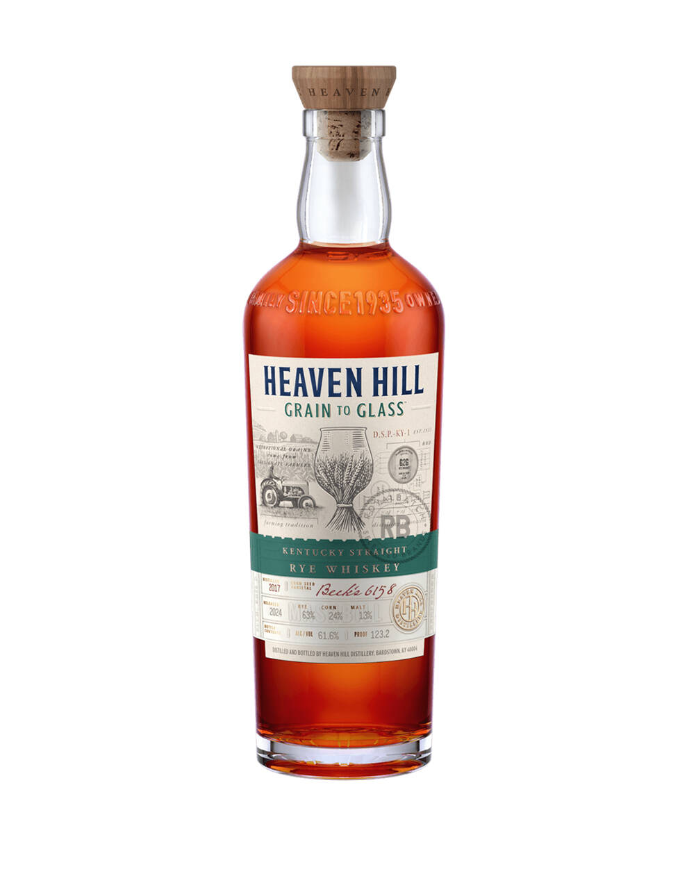Heaven Hill Grain To Glass Kentucky Straight Rye Whiskey