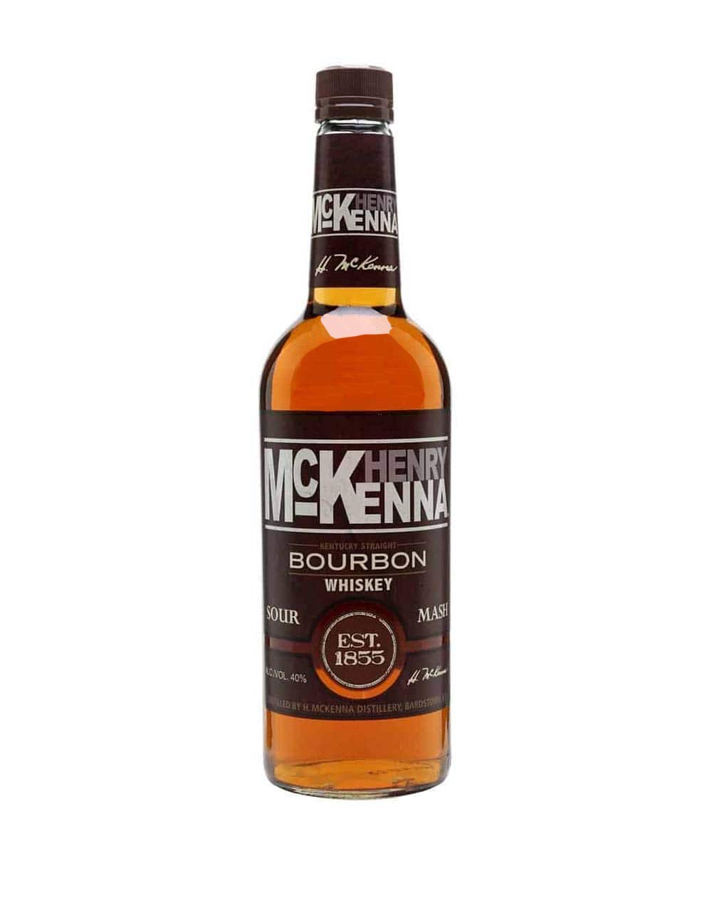 Henry McKenna Sour Mash Straight Bourbon Whiskey 1L