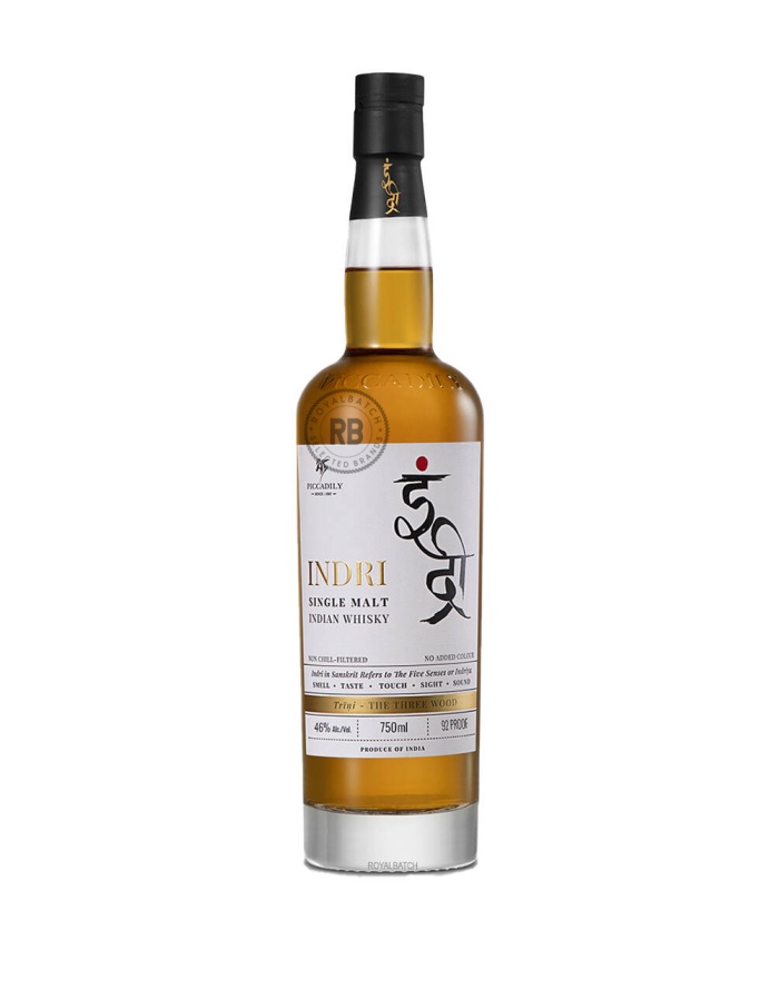 Indri Trini The Three Wood Single Malt Indian Whisky