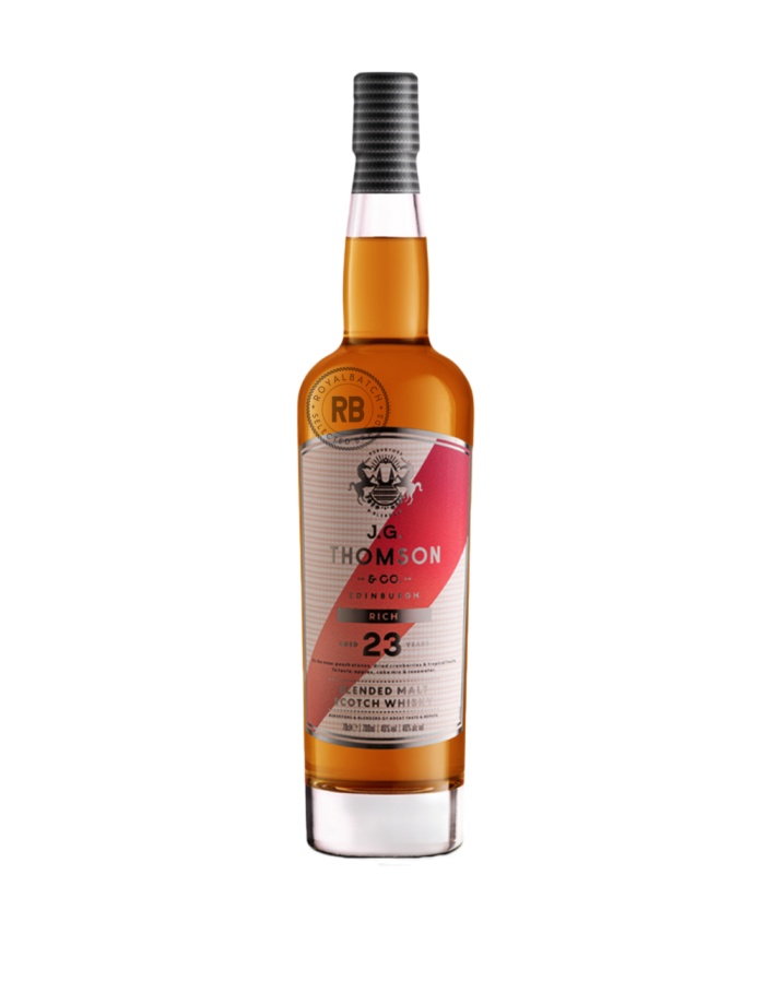 J.G. Thomson Rich 23 Year Old Blended Malt Scotch Whisky