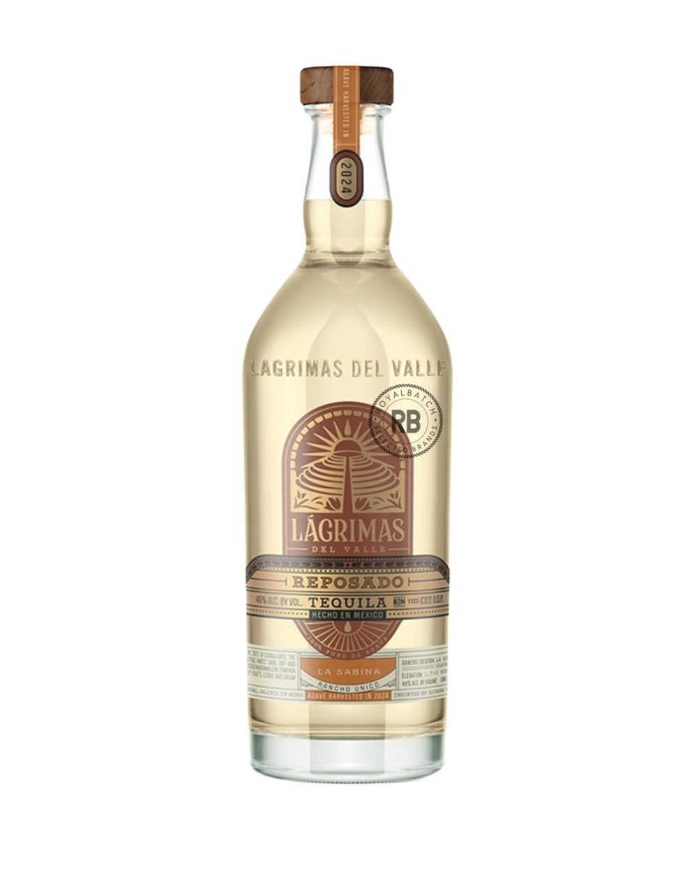 Lágrimas Del Valle La Sabina Reposado Tequila
