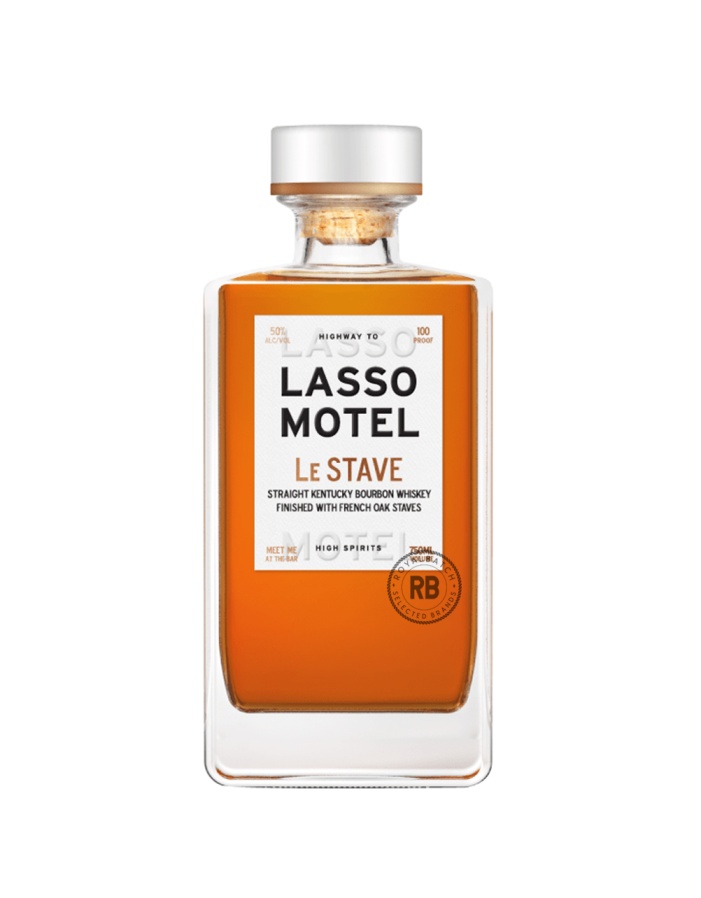 Lasso Motel Kentucky Straight Bourbon Whiskey Le Stave Finished in Oak Staves