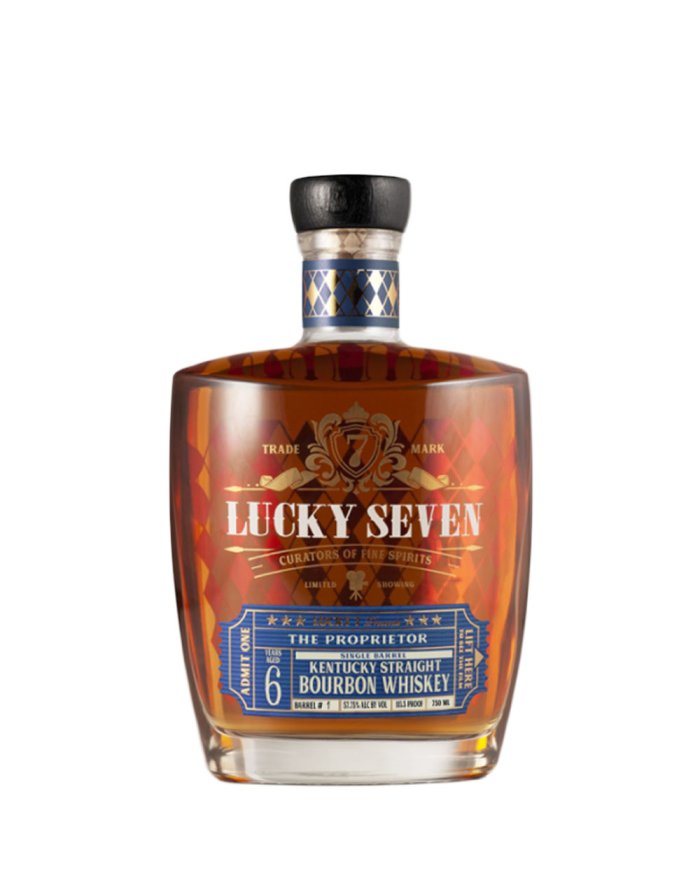 Lucky Seven The Proprietor Single Barrel 6 Year Old Bourbon Whiskey Barrel #36