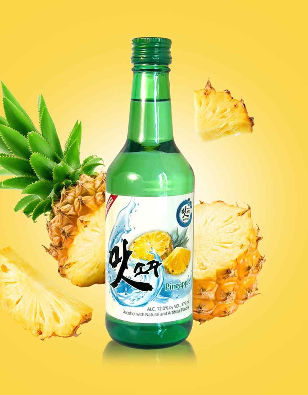 Maat Pineapple Flavored Soju 375ml