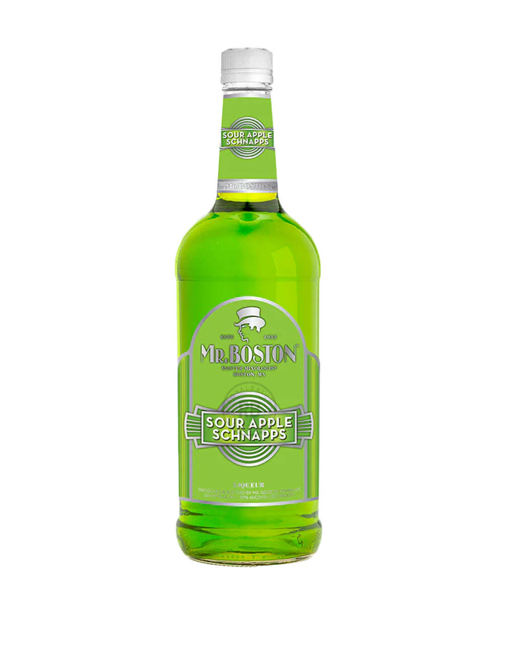 Mr. Boston Sour Apple Schnapps Liqueur