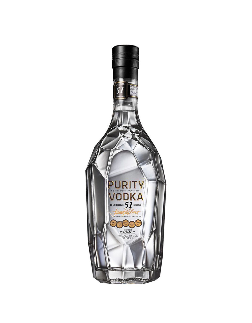 Purity Connoisseur 51 Reserve Organic Vodka
