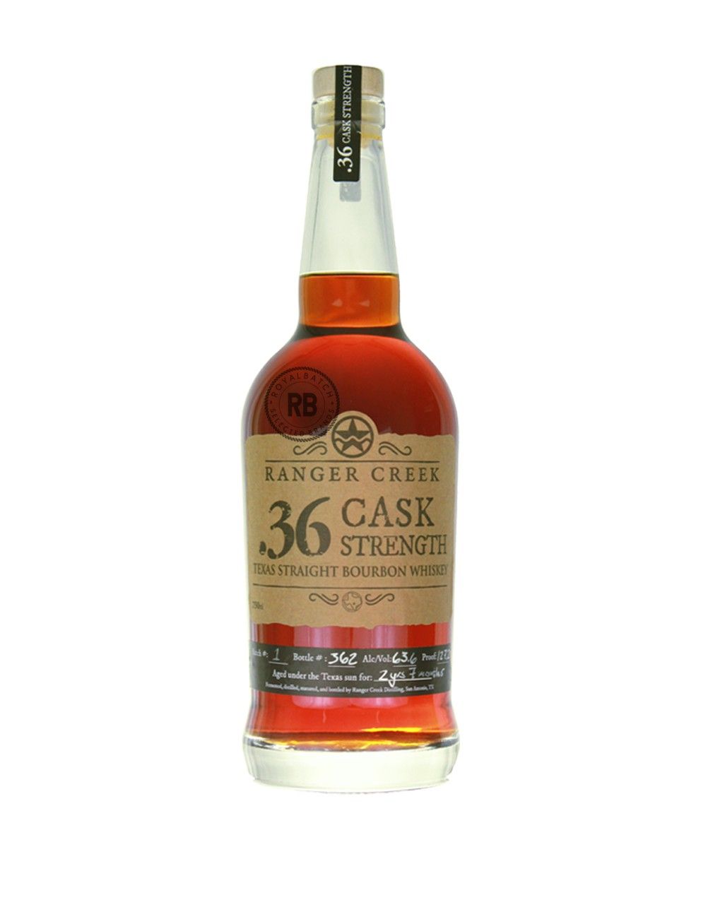 Ranger Creek .36 Cask Strength Texas Straight Bourbon Whiskey