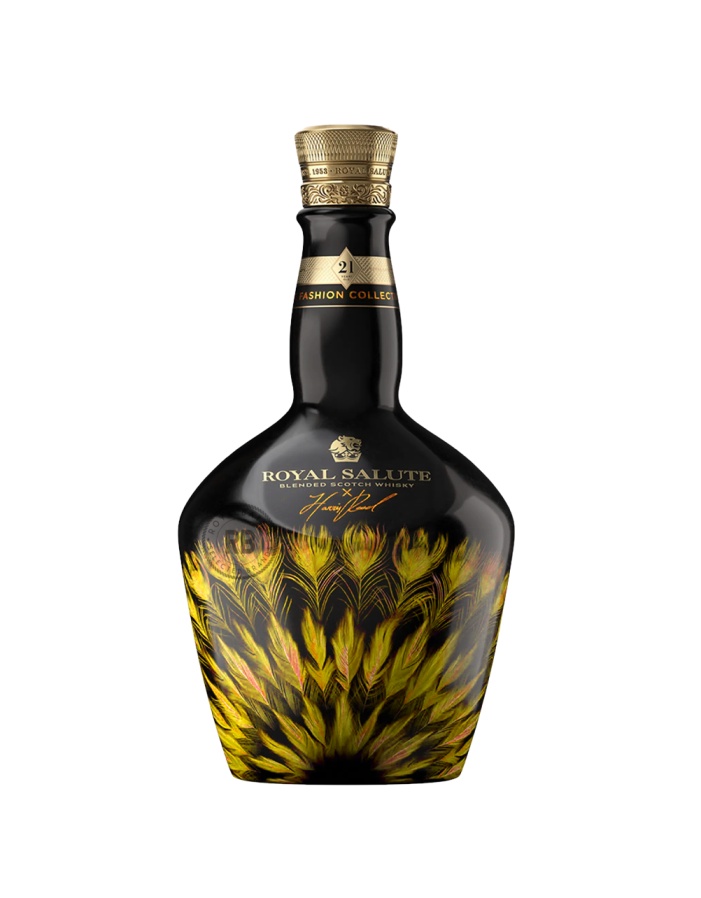 Royal Salute x Harris Reed Fashion Collection 21 Year Old Tan Edition Scotch Whisky