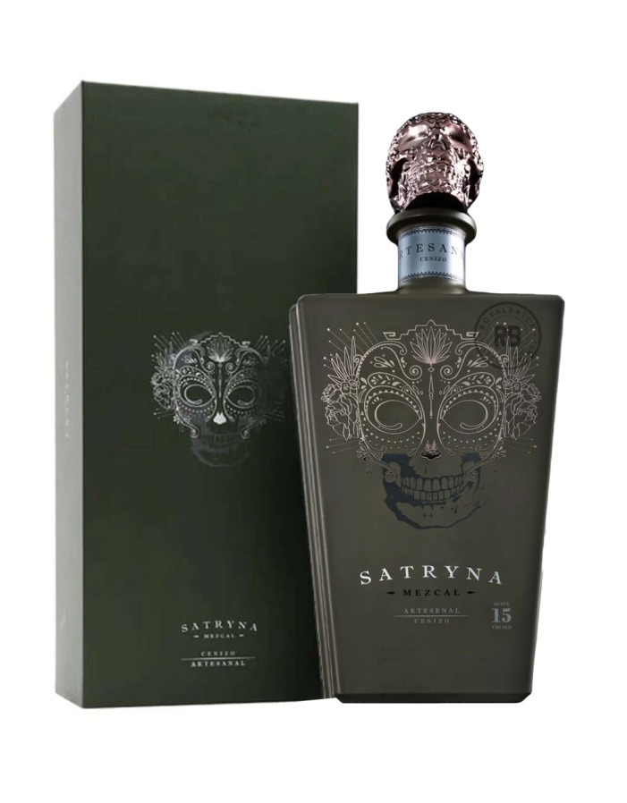 Satryna Artesanal Cenizo 15 Year Old Mezcal with Box