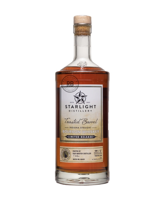 Starlight 5 Year old Toasted Barrel Indiana Straight Bourbon Whiskey