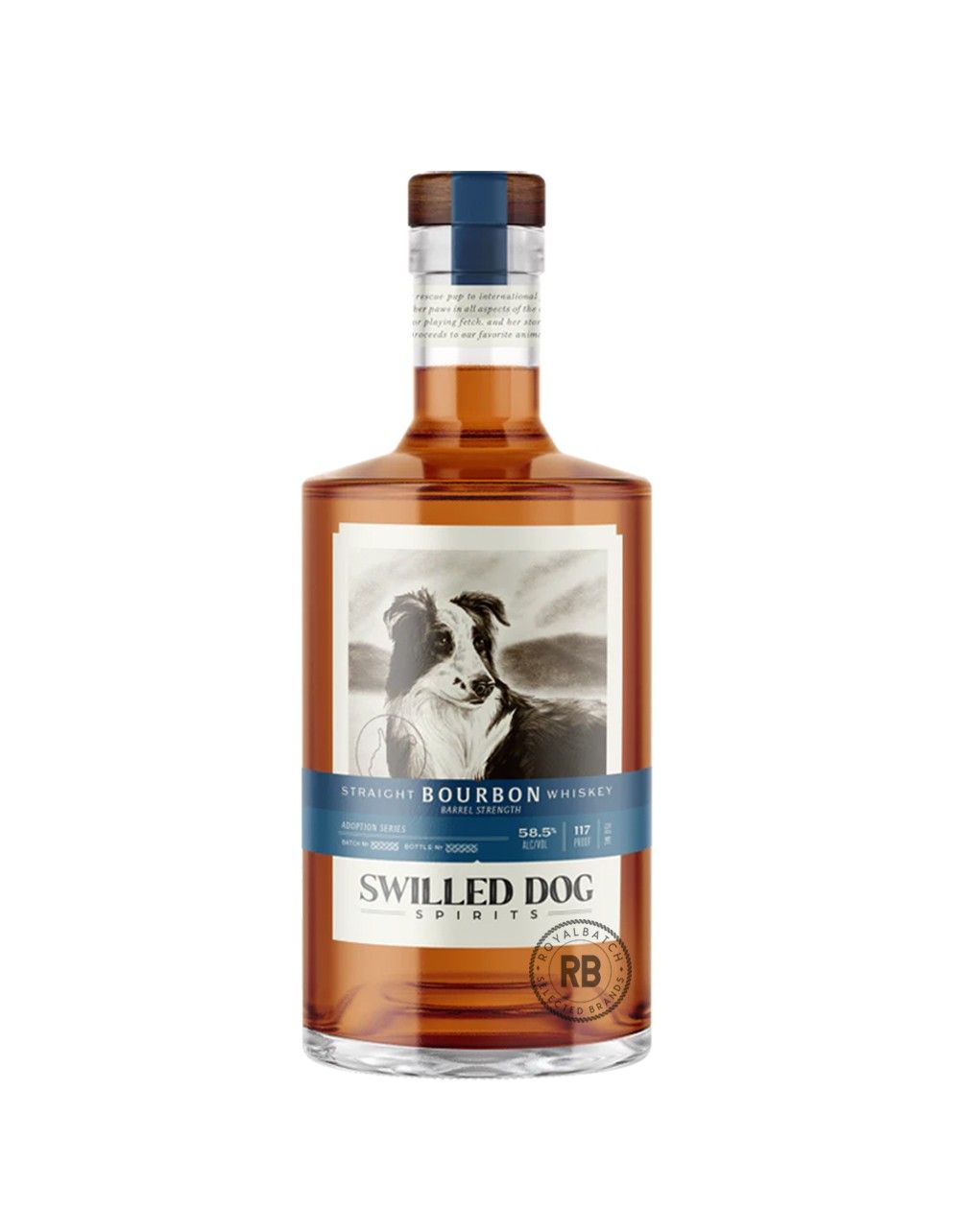 Swilled Dog Barrel Strength Straight Bourbon Whiskey
