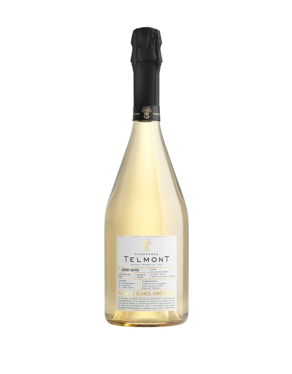 Telmont Blanc De Blancs Vinotheque Champagne 2006