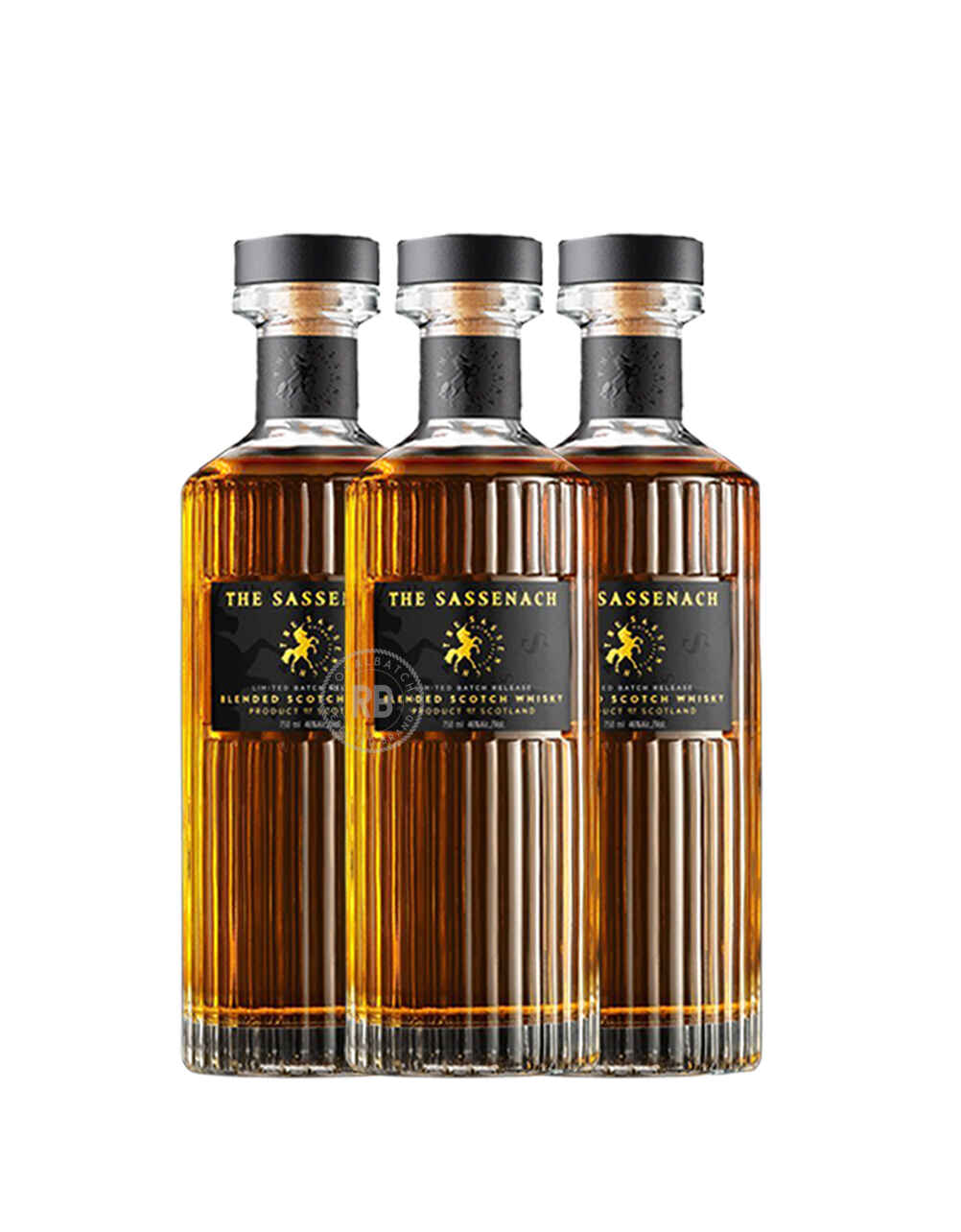 The Sassenach Blended Scotch Whisky (3 Pack) Bundle #025