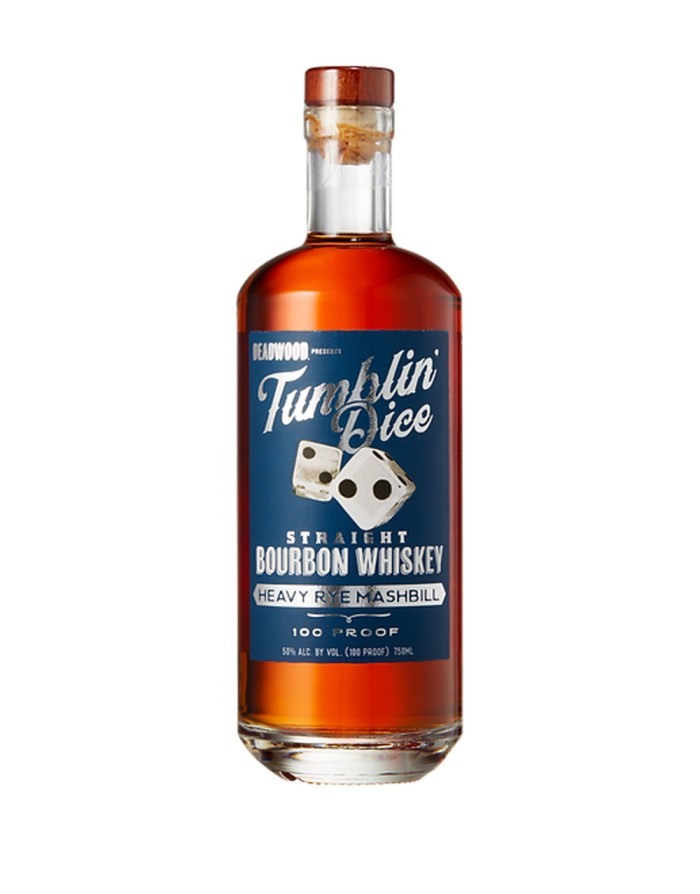 Tumblin Dice 4 Year Old Heavy Rye Mashbill Straight Bourbon Whiskey