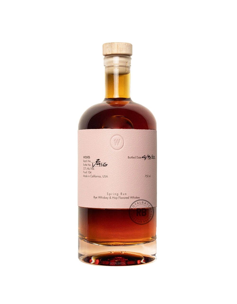 Wolves Spring Run Batch 2 Rye & Hop Flavored Whiskey