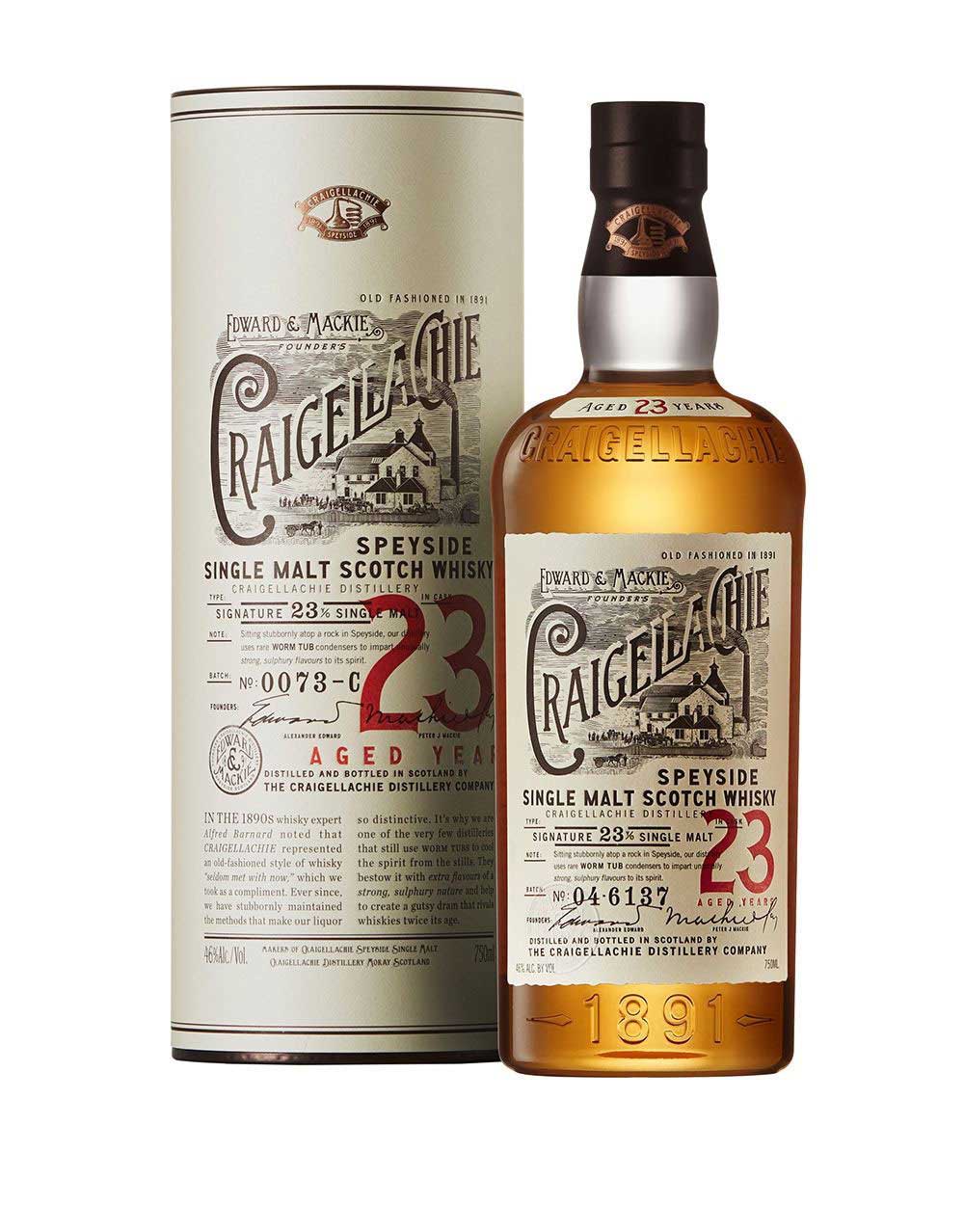 Craigellachie Exceptional Cask Series 23 Year Old Single Malt Scotch Whisky