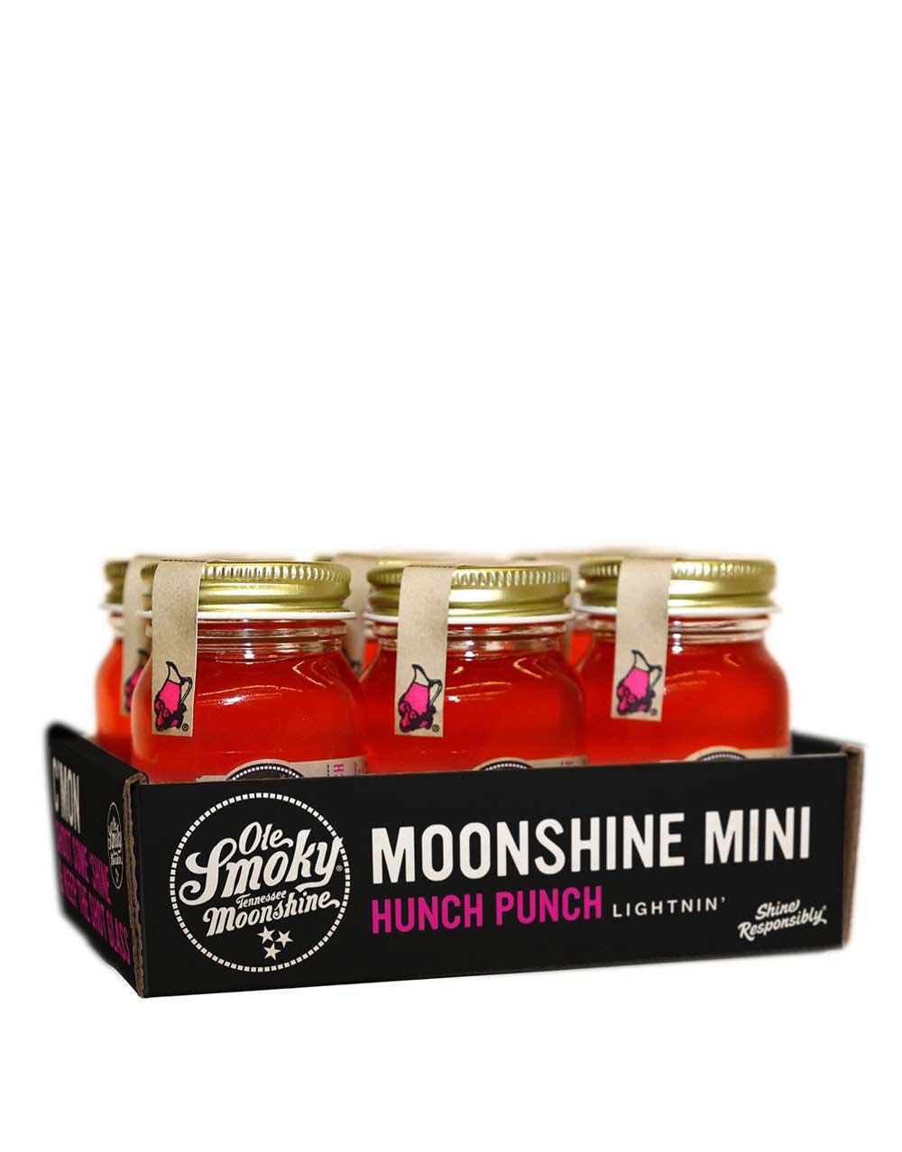Ole Smoky Hunch Punch Moonshine Minis 6 Pack x 50ml