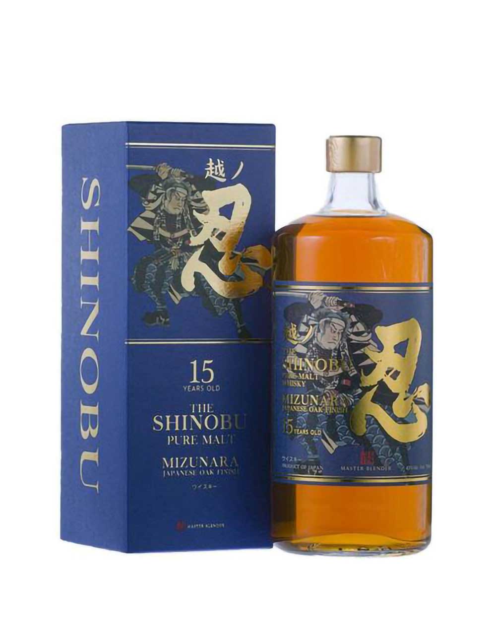 Shinobu 15 Year Old Mizunara Oak Finished Pure Malt Japanese Whisky