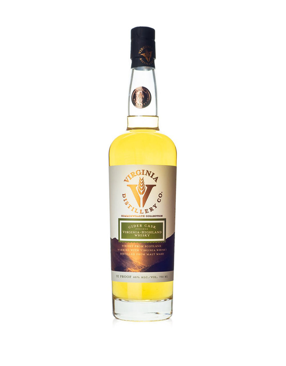 Virginia Distillery Highland Cider Cask Finish Whisky