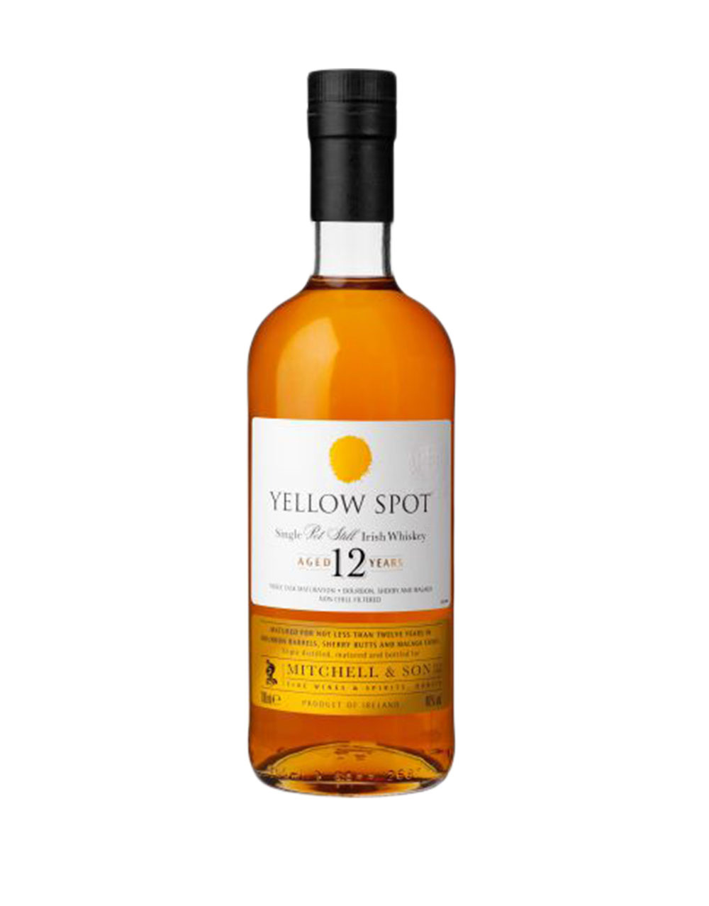 Yellow Spot 12 Year Old Single Pot Still Irish Whiskey