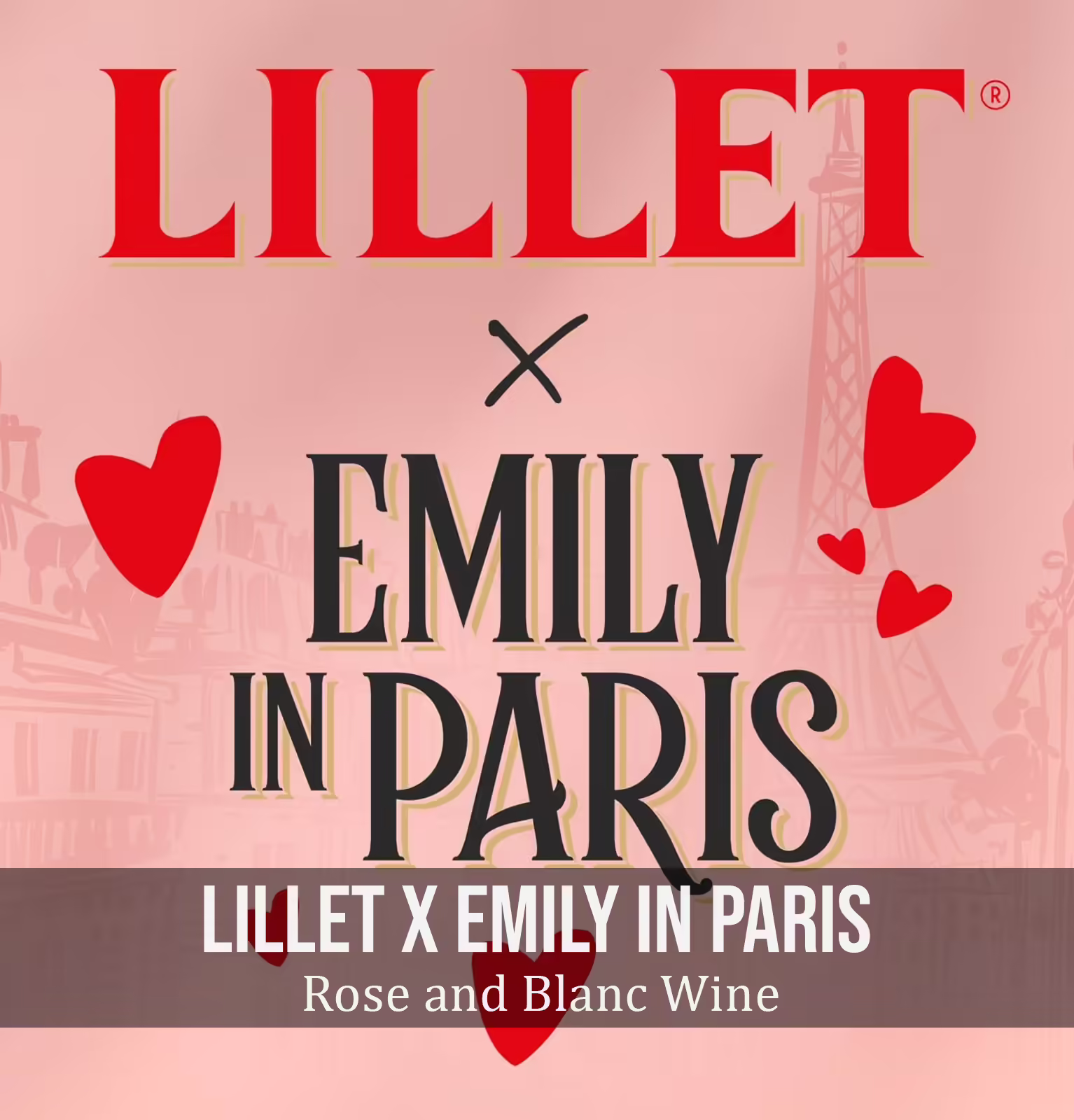 Lillet X Emily in Paris Rose Wine