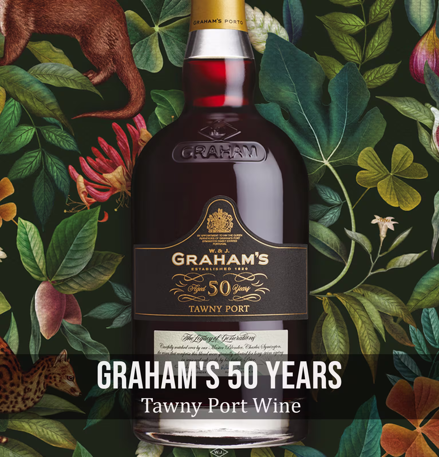 Graham's Tawny Port 50 Year Old Wine