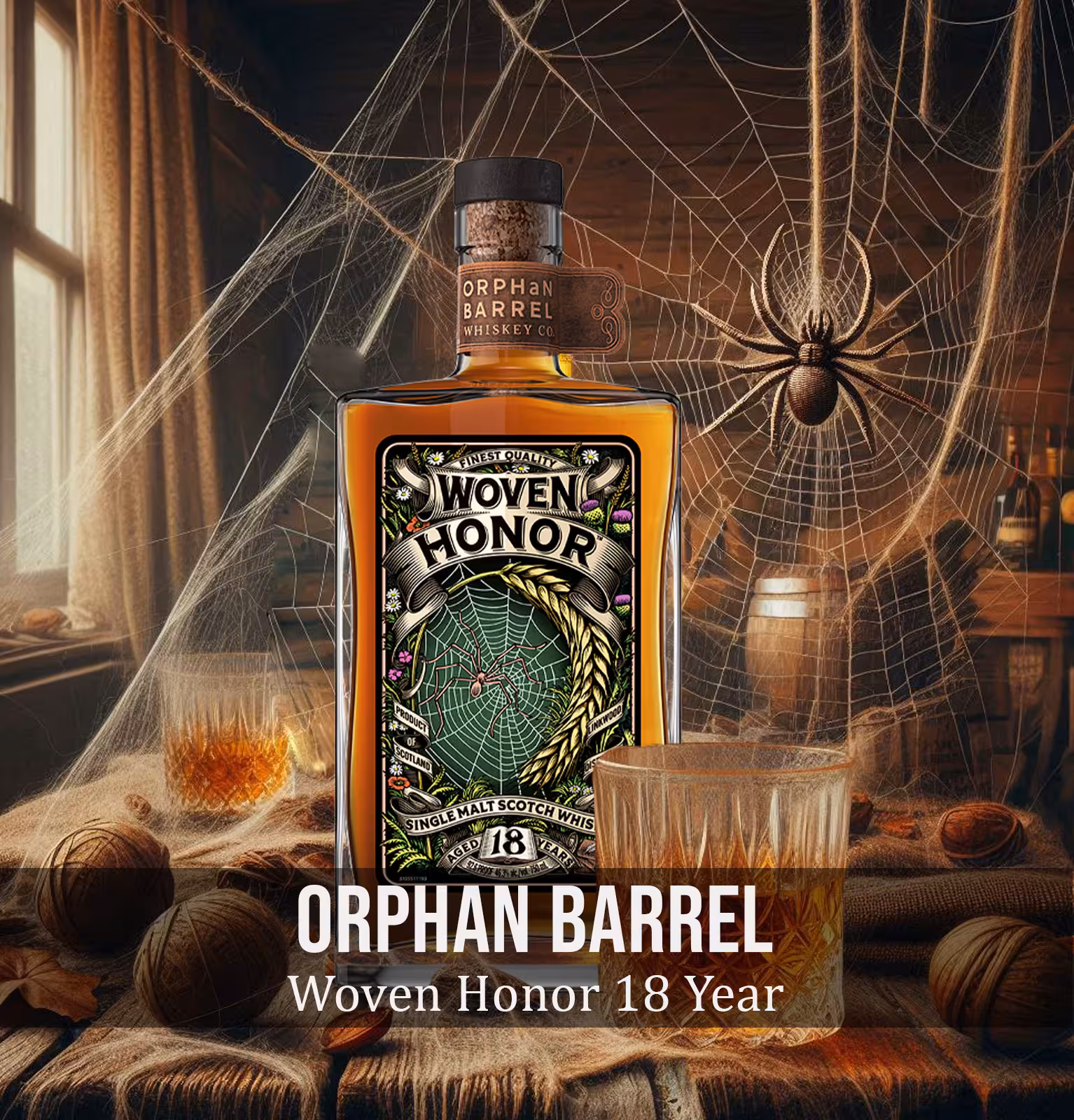 Orphan Barrel Woven Honor 18 Year Old Single Malt Scotch Whisky
