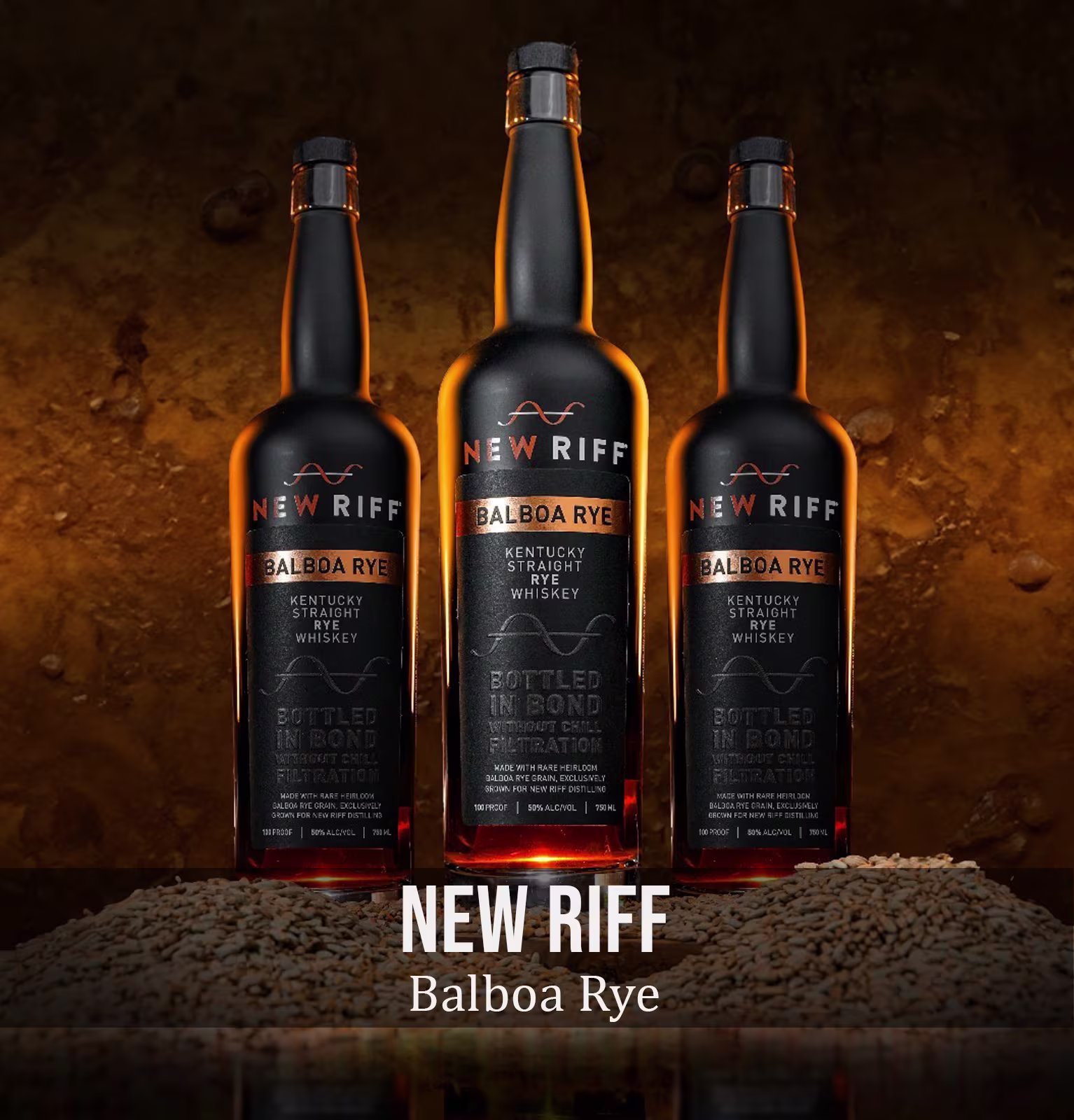 New Riff Balboa Bottled in Bond Kentucky Straight Rye Whiskey