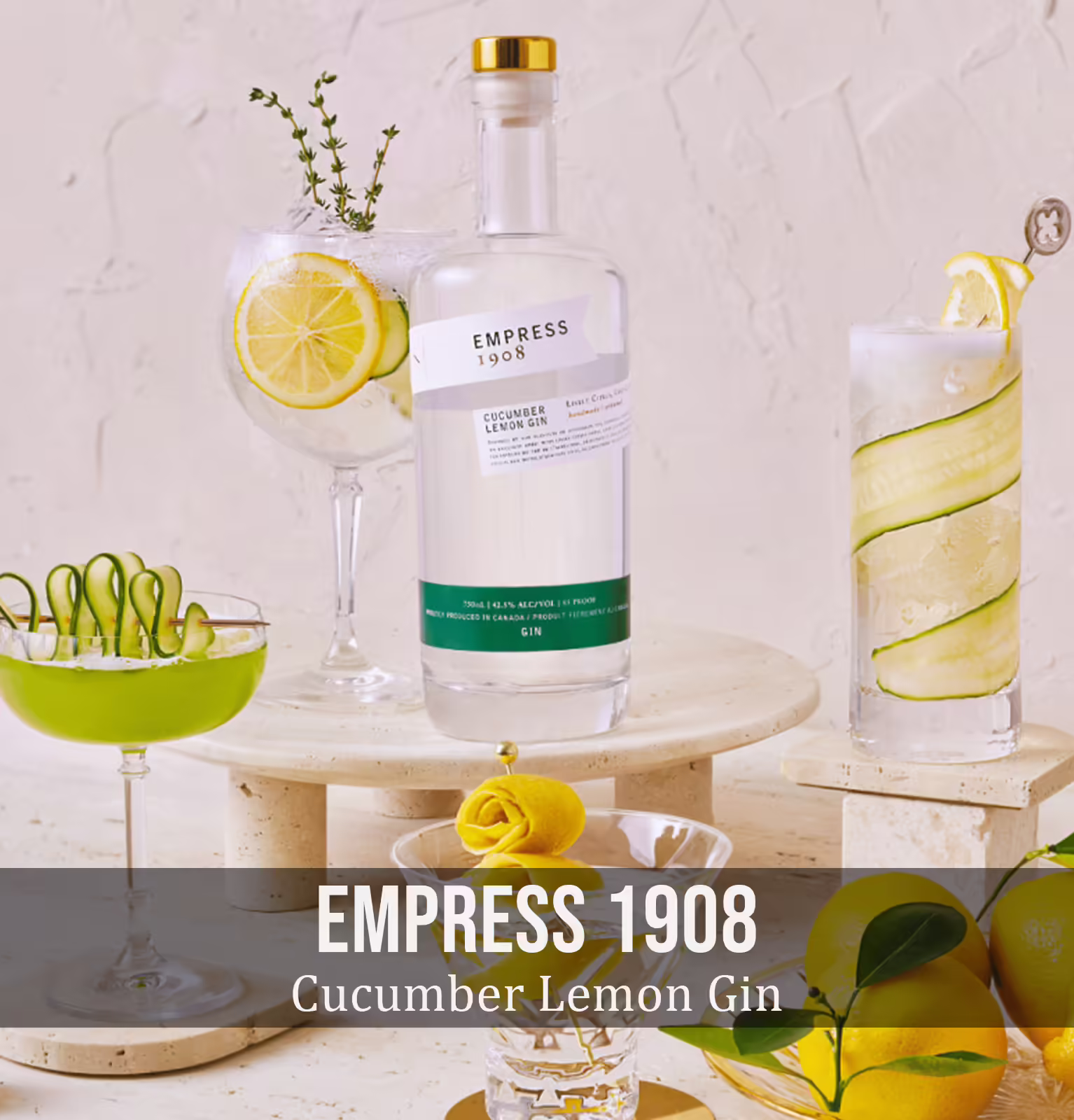 Empress 1908 Cucumber Lemon Gin