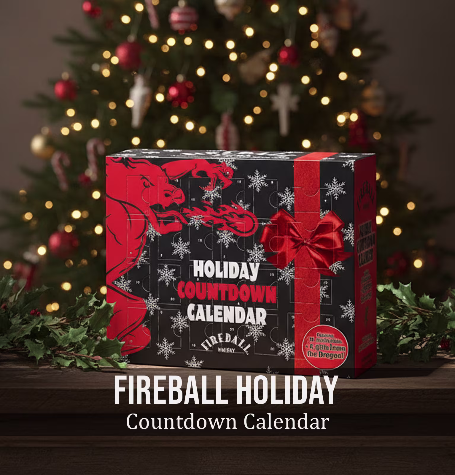 Fireball Holiday Countdown Calendar Gift set 50ml