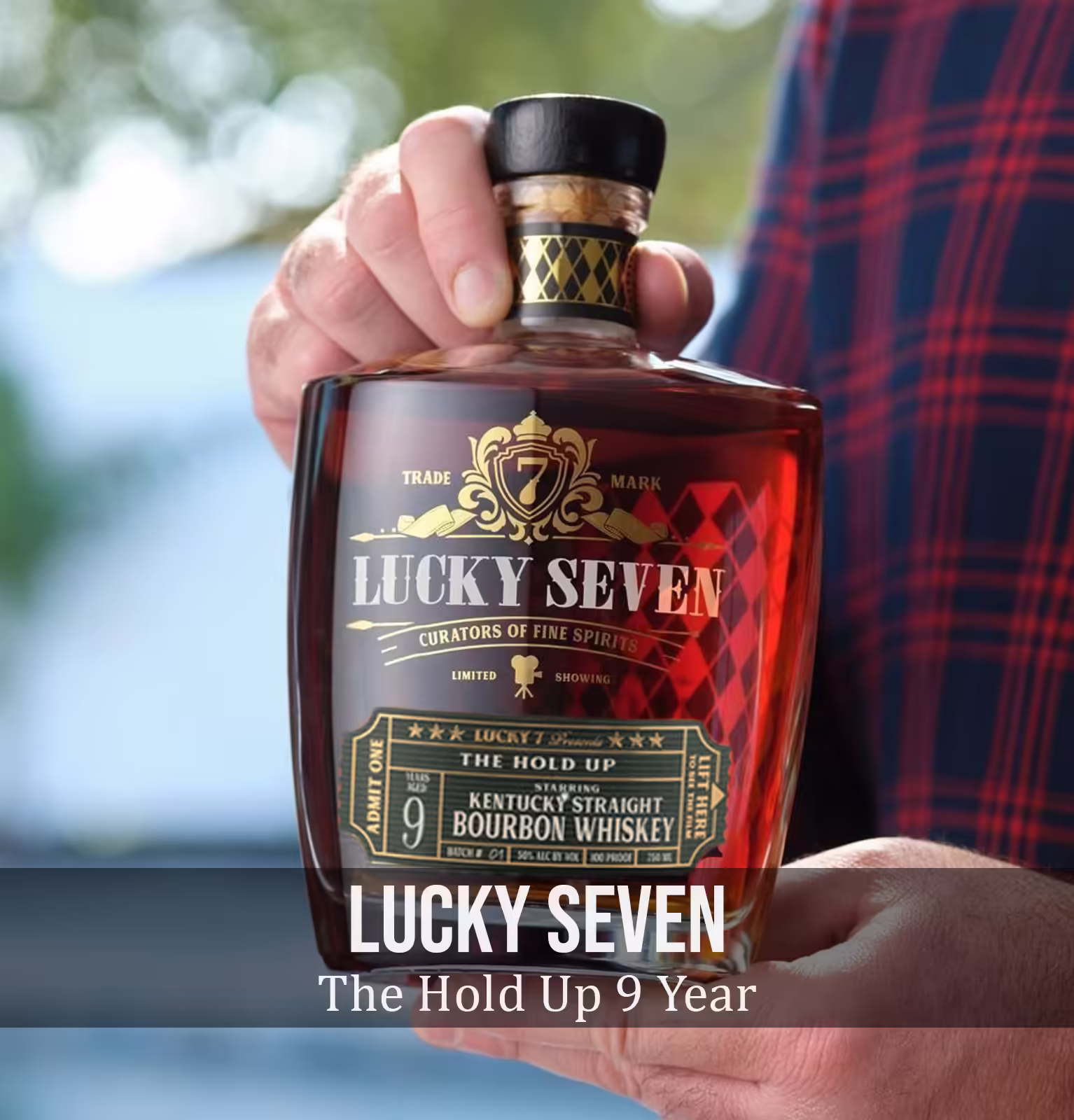 Lucky Seven The Hold Up 9 Year Old Bourbon Whiskey