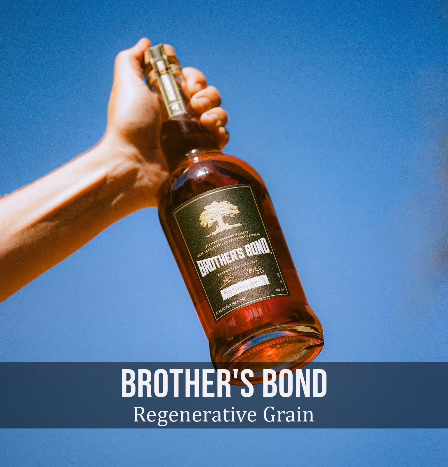 Brother's Bond Regenerative Grain Bourbon Whiskey