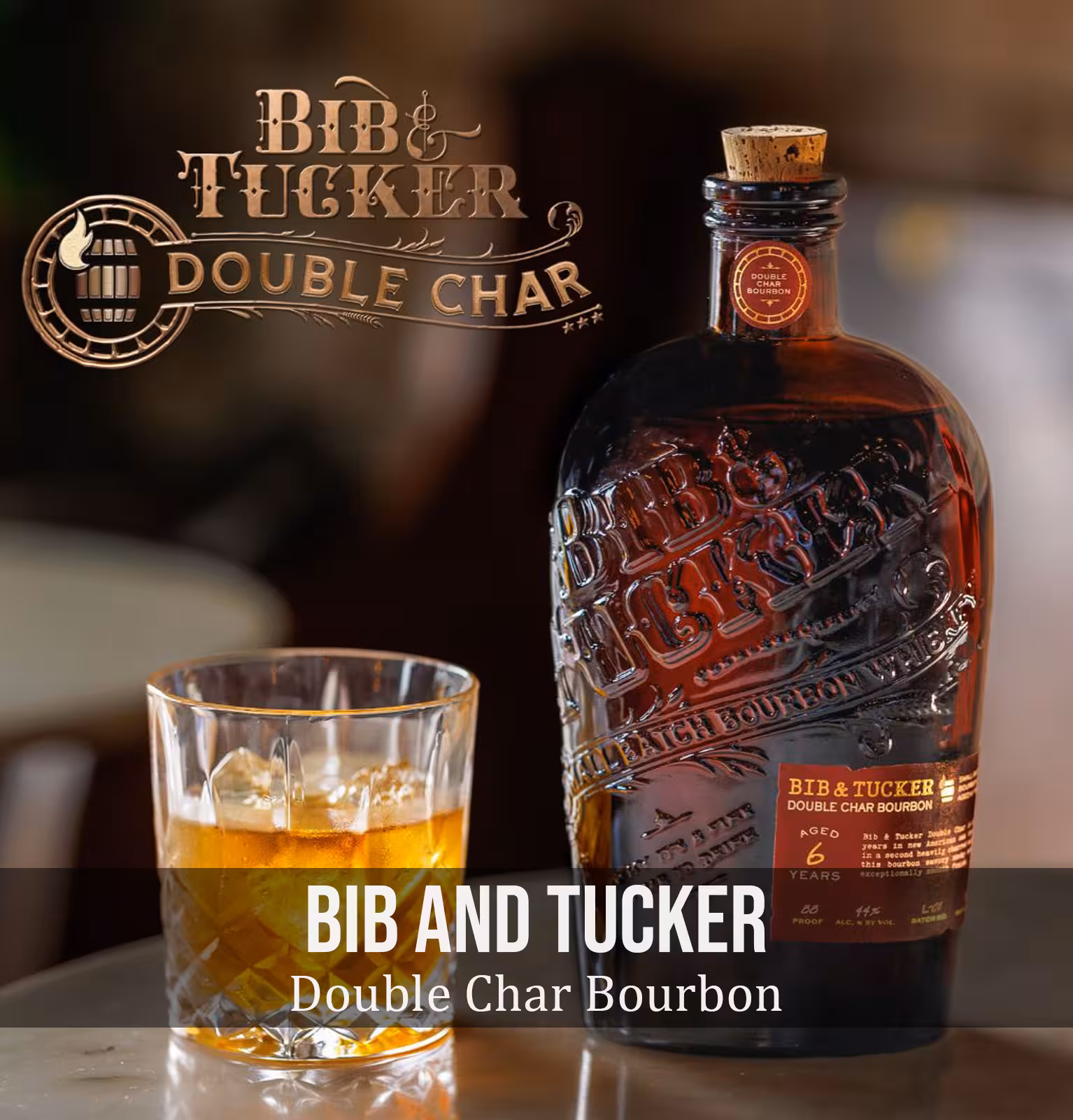 Bib and Tucker Double Char Bourbon 6 Year Old Small Batch Bourbon